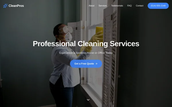 Cleaning Services 3 Preview